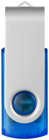 Rotate Transculent USB-Stick, blau, 1GB bedrucken, Art.-Nr. 1Z44002D
