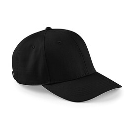 Beechfield Urbanwear 6 Panel Cap, Black, One Size bedrucken, Art.-Nr. 079691010
