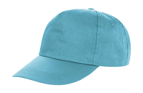 Result Caps Houston 5-Panel Printers Cap, Aqua, One Size bedrucken, Art.-Nr. 080343280