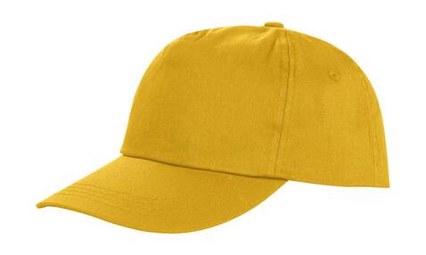 Result Caps Houston 5-Panel Printers Cap, Yellow, One Size bedrucken, Art.-Nr. 080346000