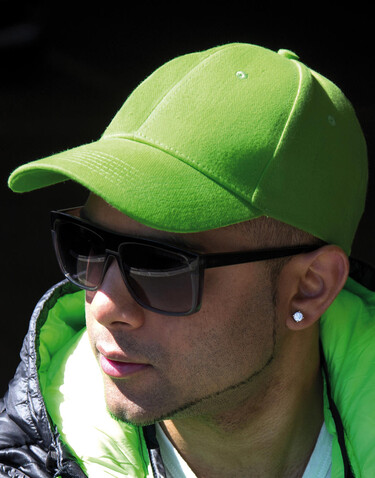 Result Caps Memphis 6-Panel Low Profile Cap, Lime, One Size bedrucken, Art.-Nr. 081345210