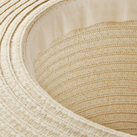 Beechfield Marbella Wide-Brimmed Sun Hat, Black, One Size bedrucken, Art.-Nr. 082691010