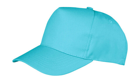 Result Caps Boston 5-Panel Printers Cap, Aqua, One Size bedrucken, Art.-Nr. 084343280