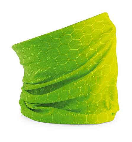 Beechfield Morf™ Geometric, Geo Lime, One Size bedrucken, Art.-Nr. 085695200