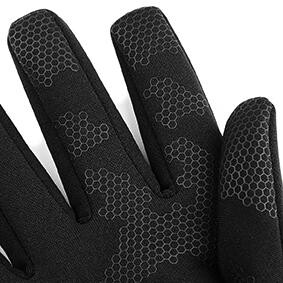 Beechfield Softshell Sports Tech Gloves, Graphite Grey, S/M bedrucken, Art.-Nr. 089691311