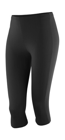 Result Women`s Impact Softex® Capri Pants, Black, 2XL (18) bedrucken, Art.-Nr. 094331017