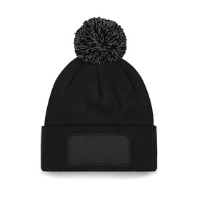Beechfield Snowstar Printers Beanie, Black/Graphite Grey, One Size bedrucken, Art.-Nr. 095691590