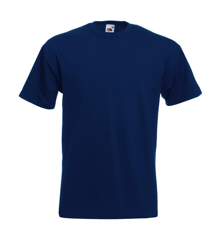 Fruit of the Loom Super Premium Tee, Navy, 2XL bedrucken, Art.-Nr. 102012007