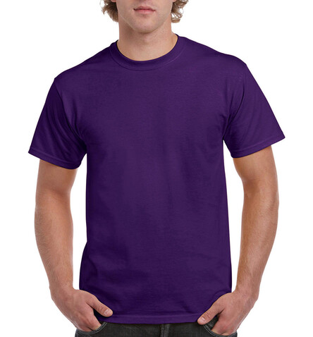 Gildan Ultra Cotton Adult T-Shirt, Purple, 4XL bedrucken, Art.-Nr. 102093499