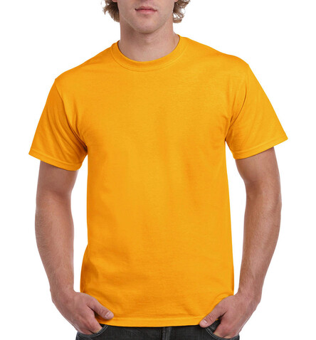 Gildan Ultra Cotton Adult T-Shirt, Gold, L bedrucken, Art.-Nr. 102096435