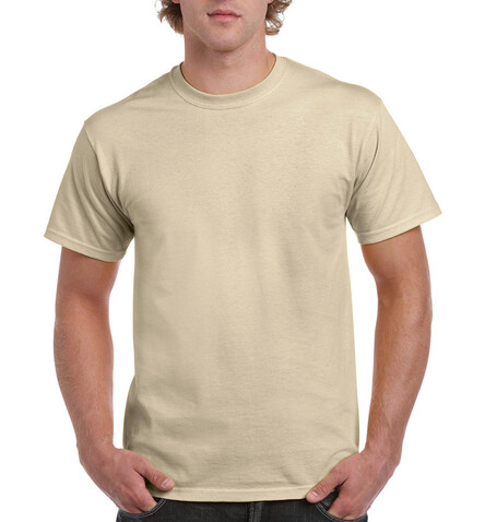 Gildan Ultra Cotton Adult T-Shirt, Sand, 3XL bedrucken, Art.-Nr. 102097418