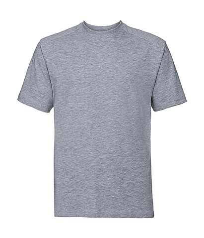 Russell Europe Heavy Duty Workwear T-Shirt, Light Oxford, XL bedrucken, Art.-Nr. 110007196