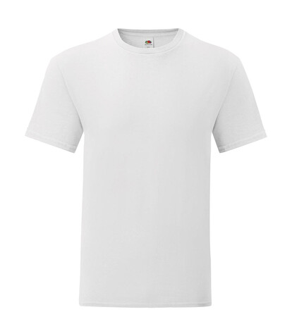 Fruit of the Loom Iconic 150 T, White, S bedrucken, Art.-Nr. 111010001