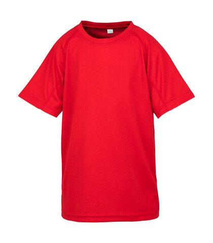 Result Junior Performance Aircool Tee, Red, XS (3-4, 104) bedrucken, Art.-Nr. 118334002