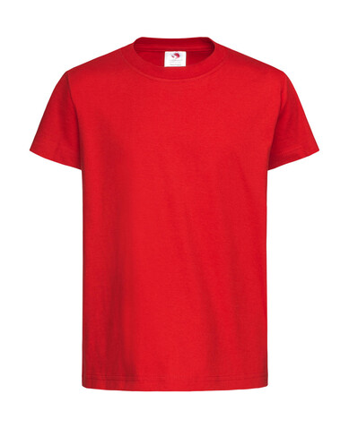 Stedman Classic-T Organic Kids, Scarlet Red, L (146-152) bedrucken, Art.-Nr. 119054025