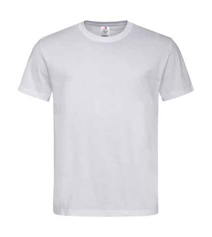 Stedman Classic-T Organic Unisex Crew Neck, White, XS bedrucken, Art.-Nr. 121050002
