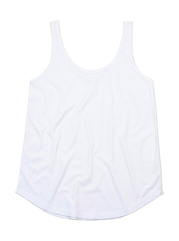Mantis Ladies` Loose Fit Vest, White, S bedrucken, Art.-Nr. 121480003