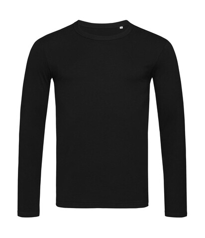 Stedman Morgan Long Sleeve, Black Opal, L bedrucken, Art.-Nr. 123051025