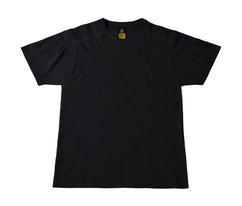 B &amp; C Perfect Pro Workwear T-Shirt, Black, 4XL bedrucken, Art.-Nr. 126421019