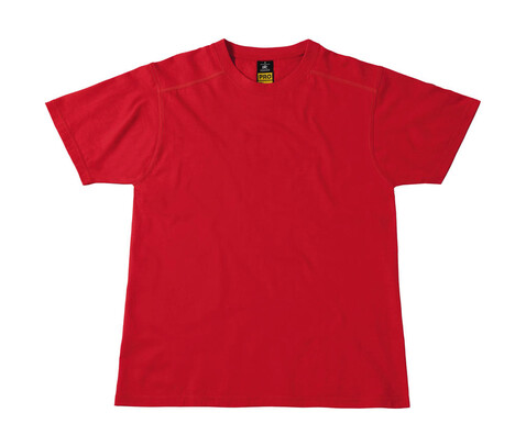 B &amp; C Perfect Pro Workwear T-Shirt, Red, XL bedrucken, Art.-Nr. 126424006