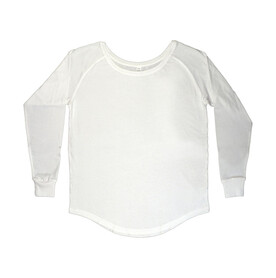 Mantis Ladies` Loose Fit LS T, White, S bedrucken, Art.-Nr. 138480003 Mantis Ladies` Loose Fit LS T, White, S bedrucken, Art.-Nr. 138480003