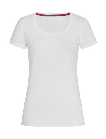 Stedman Claire Crew Neck, White, S bedrucken, Art.-Nr. 139050003