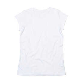 Mantis Women`s Organic Roll Sleeve T, White, S bedrucken, Art.-Nr. 148480003