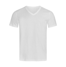 Stedman Ben V-Neck, White, S bedrucken, Art.-Nr. 149050003