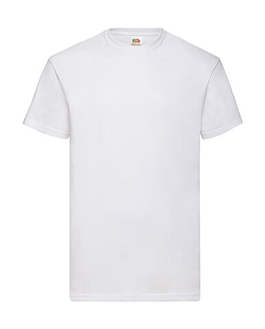 Fruit of the Loom Valueweight Tee, White, L bedrucken, Art.-Nr. 150010005