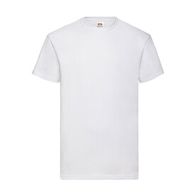 Fruit of the Loom Valueweight Tee, White, 5XL bedrucken, Art.-Nr. 150010000 Fruit of the Loom Valueweight Tee, White, 5XL bedrucken, Art.-Nr. 150010000