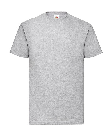Fruit of the Loom Valueweight Tee, Heather Grey, L bedrucken, Art.-Nr. 150011235