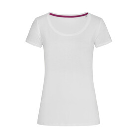 Stedman Megan Crew Neck, White, S bedrucken, Art.-Nr. 154050003