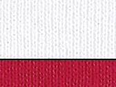 Bella Unisex 3/4 Sleeve Baseball T-Shirt, White/Red, XS bedrucken, Art.-Nr. 163060542