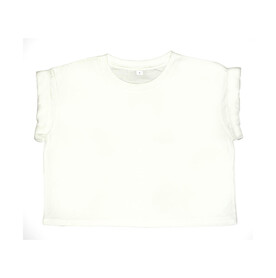 Mantis Women`s Organic Crop T, White, S bedrucken, Art.-Nr. 163480003