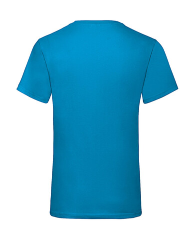 Fruit of the Loom Valueweight V-Neck-Tee, Heather Grey, 5XL bedrucken, Art.-Nr. 164011230