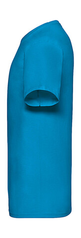 Fruit of the Loom Valueweight V-Neck-Tee, Heather Grey, 5XL bedrucken, Art.-Nr. 164011230