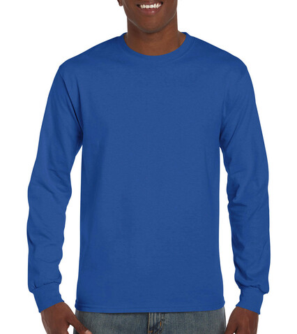 Gildan Ultra Cotton Adult T-Shirt LS, Royal, 5XL bedrucken, Art.-Nr. 171093000