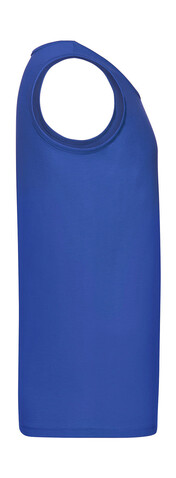 Fruit of the Loom Valueweight Athletic Vest, Royal, XL bedrucken, Art.-Nr. 173013006