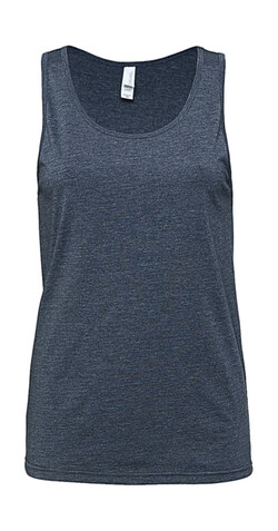 Bella Unisex Jersey Tank, Heather Navy, XS bedrucken, Art.-Nr. 175062042