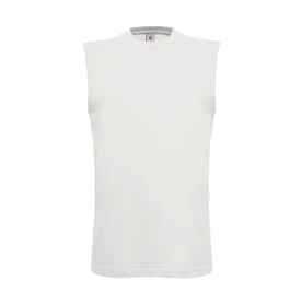B & C Exact Move Sleeveless T-Shirt, White, S bedrucken, Art.-Nr. 175420003 B & C Exact Move Sleeveless T-Shirt, White, S bedrucken, Art.-Nr. 175420003