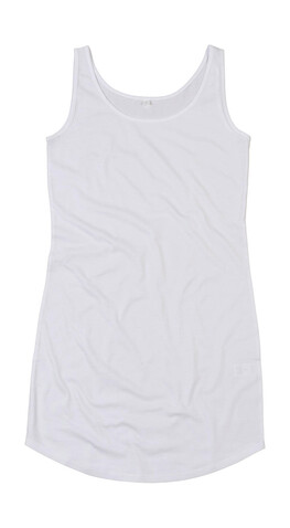 Mantis Curved Vest Dress, White, L bedrucken, Art.-Nr. 177480005