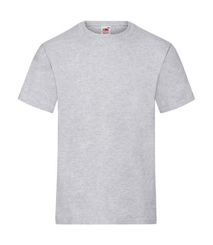 Fruit of the Loom Heavy Cotton T, Heather Grey, 3XL bedrucken, Art.-Nr. 180011238