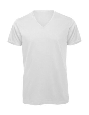 B &amp; C Inspire V T /men, White, S bedrucken, Art.-Nr. 181420003