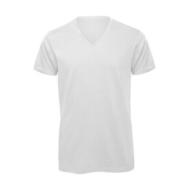 B &amp;amp; C Organic Inspire V T /men, White, S bedrucken, Art.-Nr. 181420003