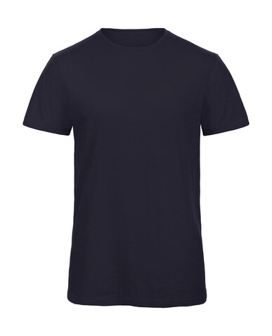 B &amp; C Organic Inspire Slub T /men, Chic Navy, L bedrucken, Art.-Nr. 184422495