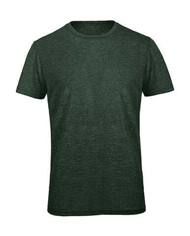B &amp; C Triblend/men T-Shirt, Heather Forest, XL bedrucken, Art.-Nr. 186425046