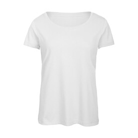 B & C Triblend/women T-Shirt, White, XL bedrucken, Art.-Nr. 187420006 B & C Triblend/women T-Shirt, White, XL bedrucken, Art.-Nr. 187420006