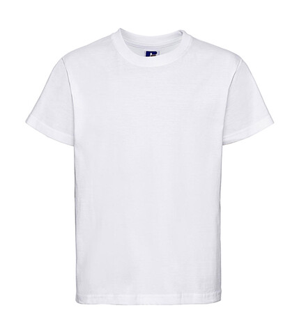 Russell Europe Kid`s Classic T-Shirt, White, XS (90/1-2) bedrucken, Art.-Nr. 188000002