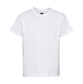 Russell Europe Kid`s Classic T-Shirt, White, XS (90/1-2) bedrucken, Art.-Nr. 188000002