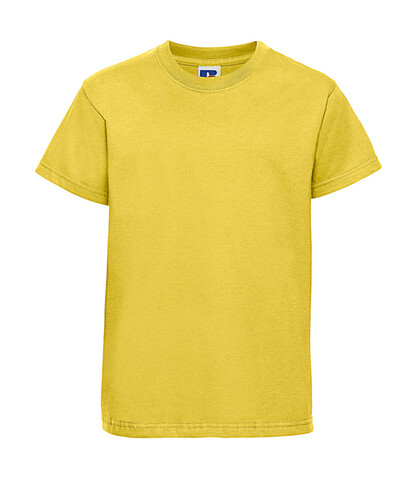 Russell Europe Kid`s Classic T-Shirt, Yellow, M (116/5-6) bedrucken, Art.-Nr. 188006004